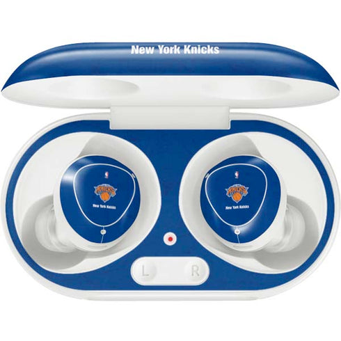NBA New York Knicks Distressed Galaxy Buds Plus Skin